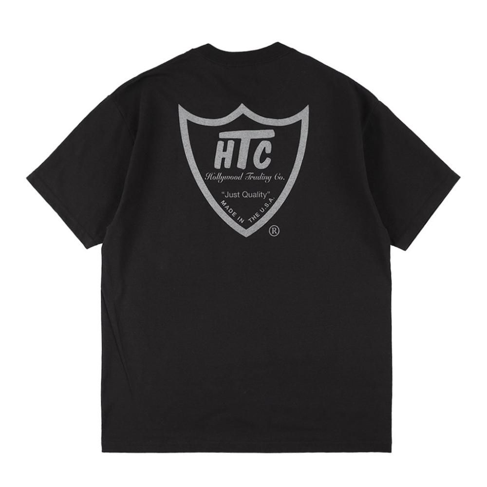 HTC Tシャツ ブラック HOLLYWOOD TRADING COMPANY T-shirt