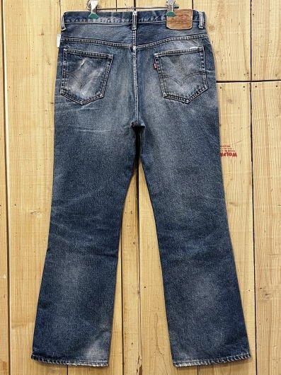 リーバイス517 66後期 70S 古着 ダブルステッチ 激ヒゲ 縦落ち リーバイス517 66後期 70S 古着 ダブルステッチ 激ヒゲ 縦落ち