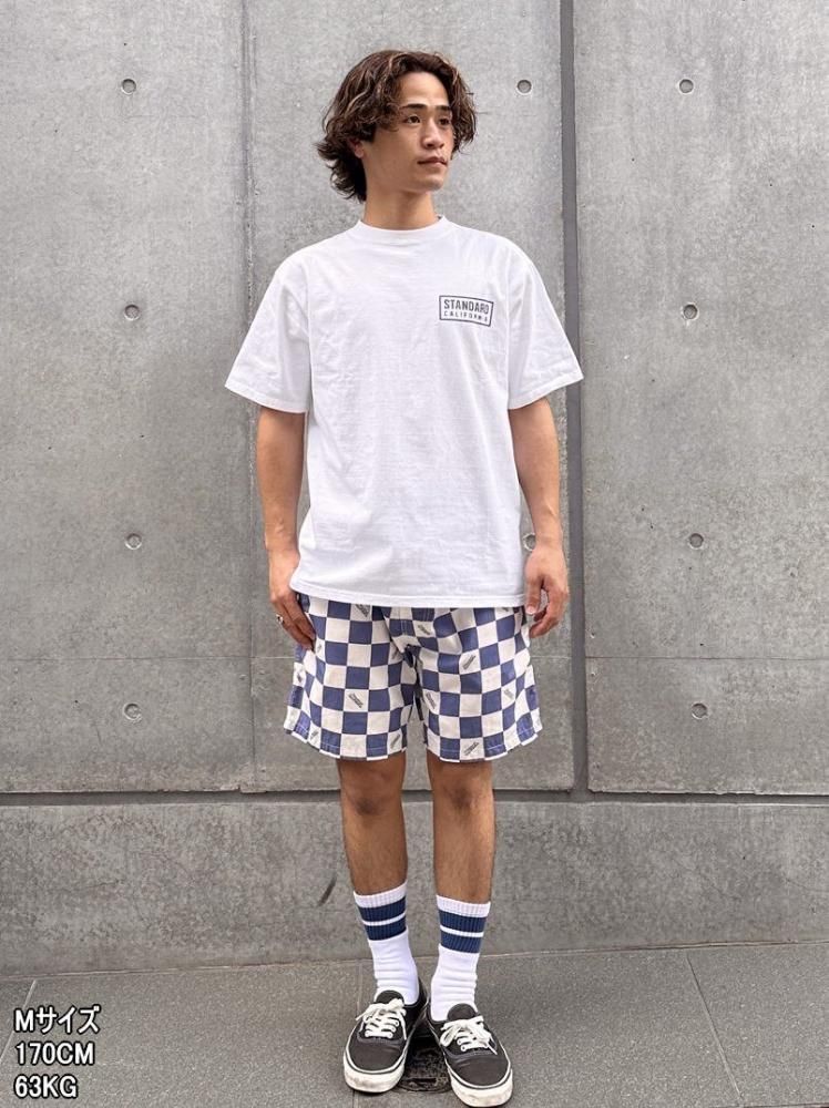スタンダードカリフォルニア CHECKER SURF SHORTS W34 スタンダードカリフォルニア CHECKER SURF おいしく SHORTS W34