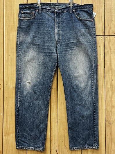 超激ヒゲ 縦落ち リーバイス505 古着 赤タグ ハチマル LEVIS505 超激ヒゲ 縦落ち リーバイス505 古着 赤タグ ハチマル LEVIS505