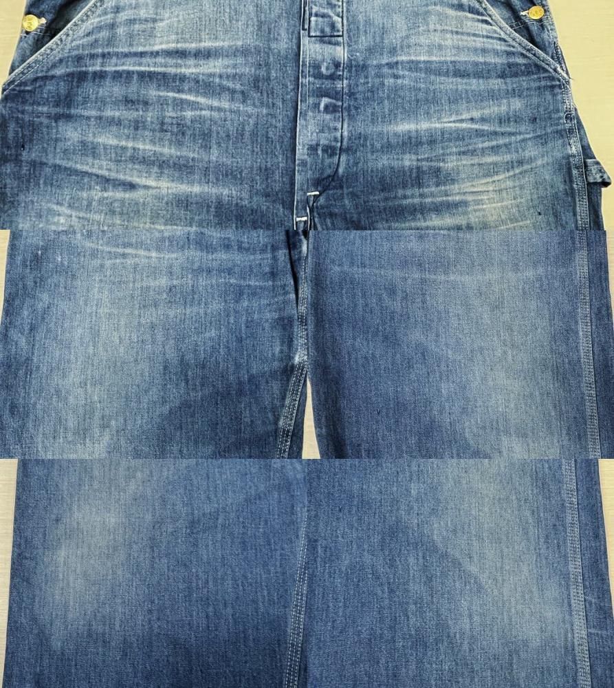 LEE JELT DENIM リーオーバーオール 古着 W44×L26 大きいサイズ LEE JELT DENIM リーオーバーオール 古着 W44×L26 大きいサイズ