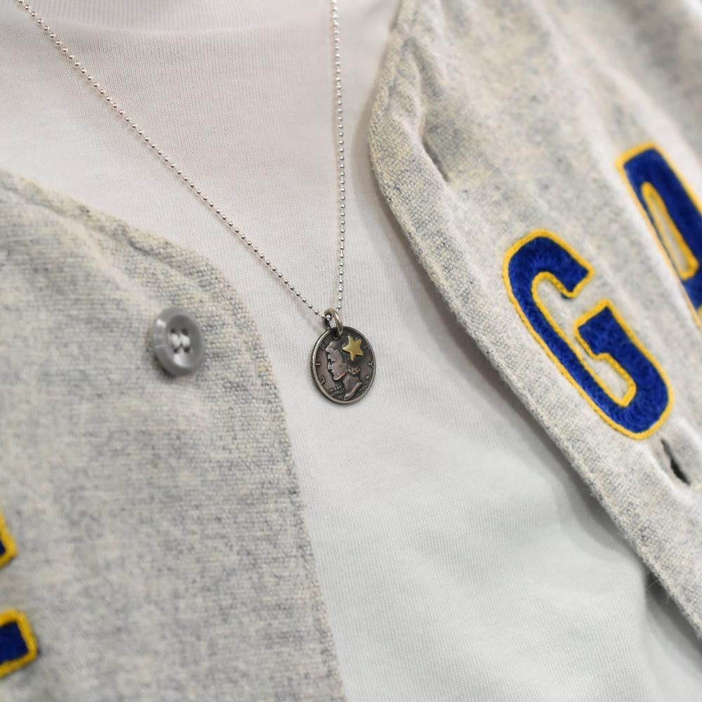 Button Works ボタンワークス シルバーコイン ネックレス Button Works ボタンワークス シルバーコイン ネックレス
