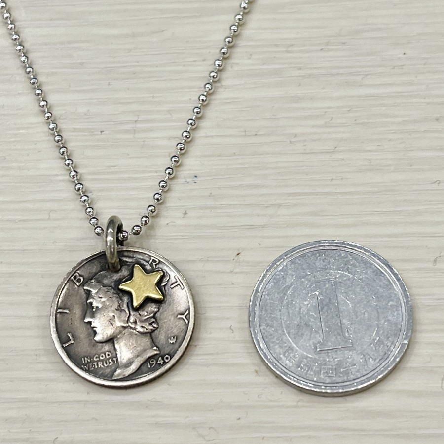 button works スタンダードカリフォルニアコインネックレス 1923年