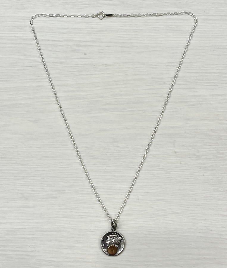 Button Works ボタンワークス シルバーコイン ネックレス Button Works ボタンワークス シルバーコイン ネックレス
