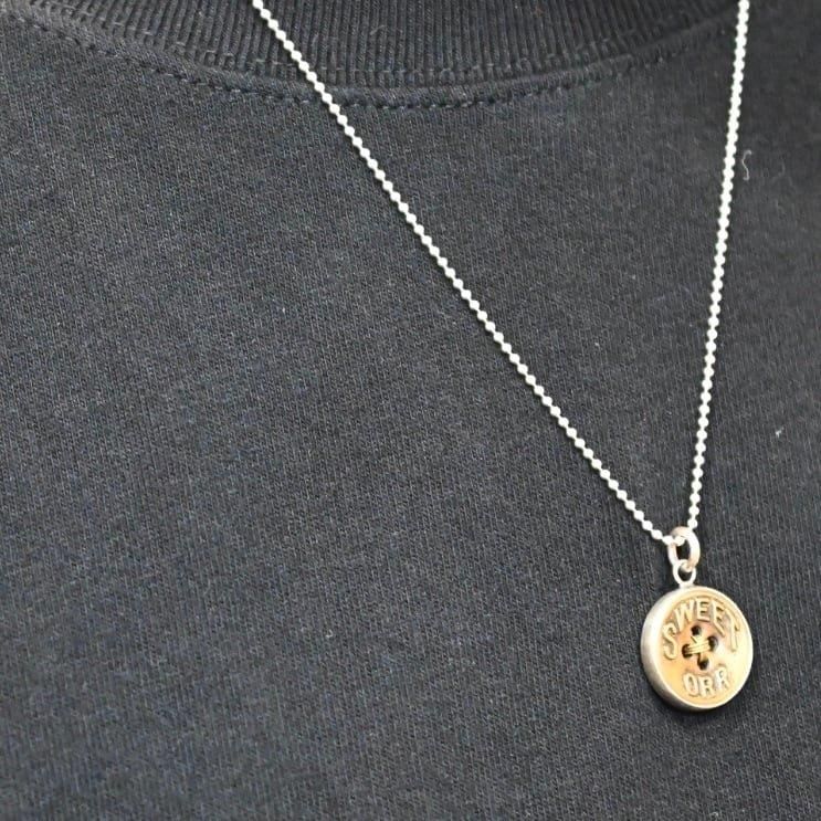 Button Works ボタンワークス シルバーネックレス 1920年代 Button Works ボタンワークス シルバーネックレス 1920年代