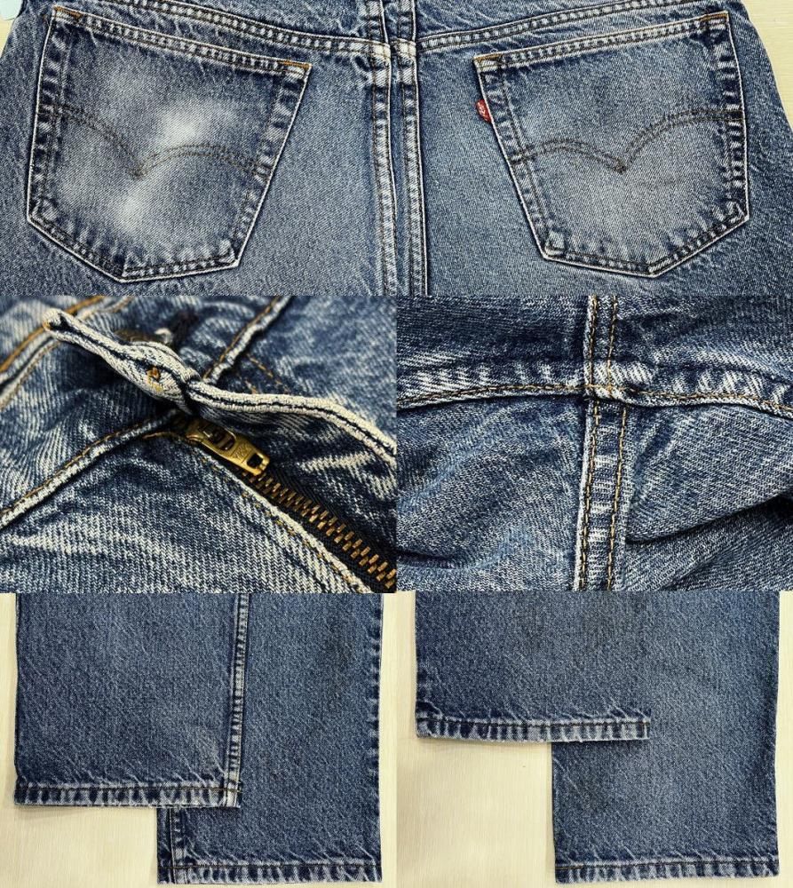 リーバイス506 テーパード ハチマル 80S 古着 赤タグ LEVIS506 リーバイス506 テーパード ハチマル 80S 古着 赤タグ LEVIS506