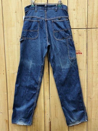 ELY 60S ビンテージ ペインターパンツ 激ヒゲ W32×L32 MADE IN ELY 60S ビンテージ ペインターパンツ 激ヒゲ W32×L32 MADE IN