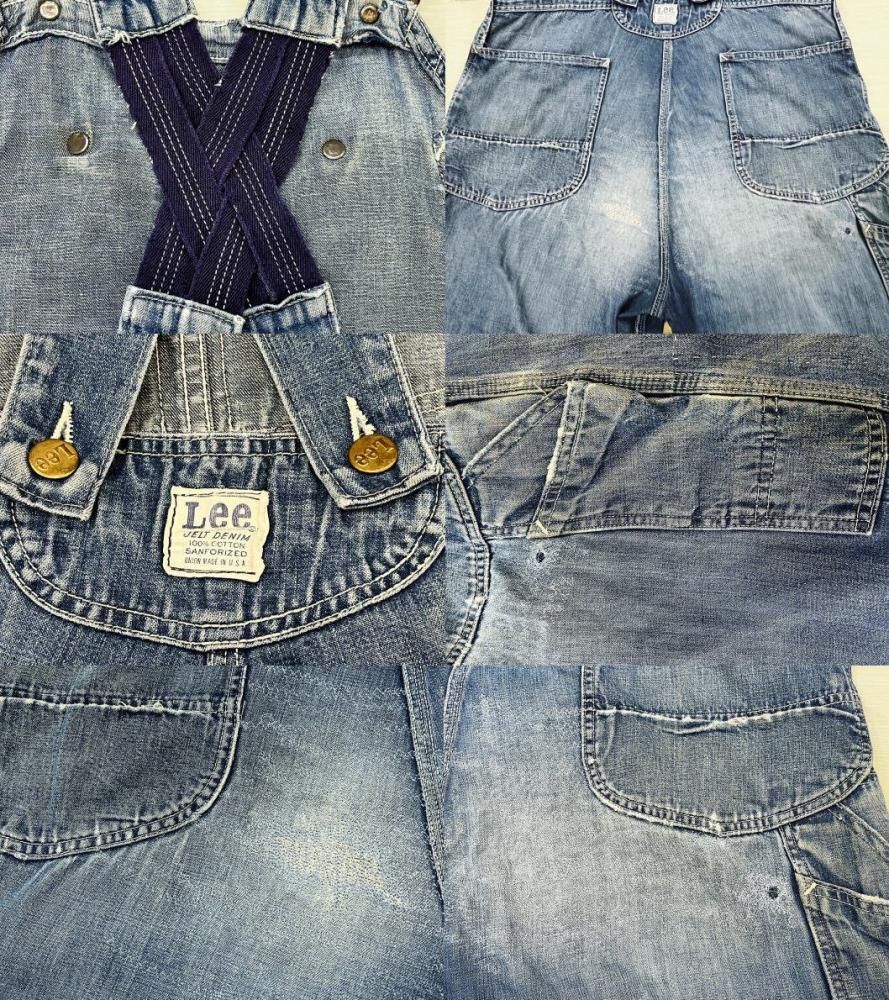 激レア LEE JELT DENIM リー ローバックモデル オーバーオール 激レア LEE JELT DENIM リー ローバックモデル オーバーオール