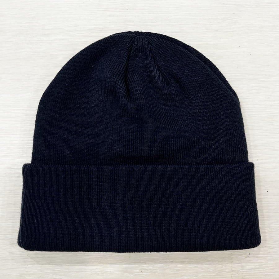 激安単価で ラフアンドスウェル rough&swell ネイビー SIMPLE BEANIE 帽子
