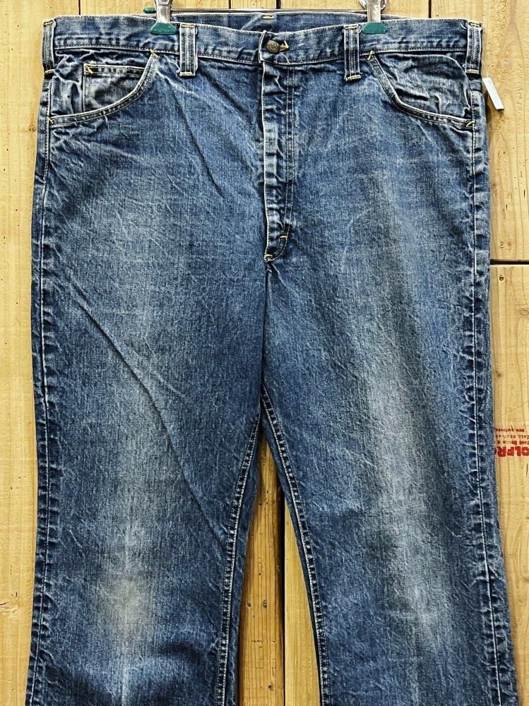 LEE リー 古着 ベルボトム 脇割りモデル 70S 大きいサイズ LEE リー 古着 ベルボトム 脇割りモデル 70S 大きいサイズ