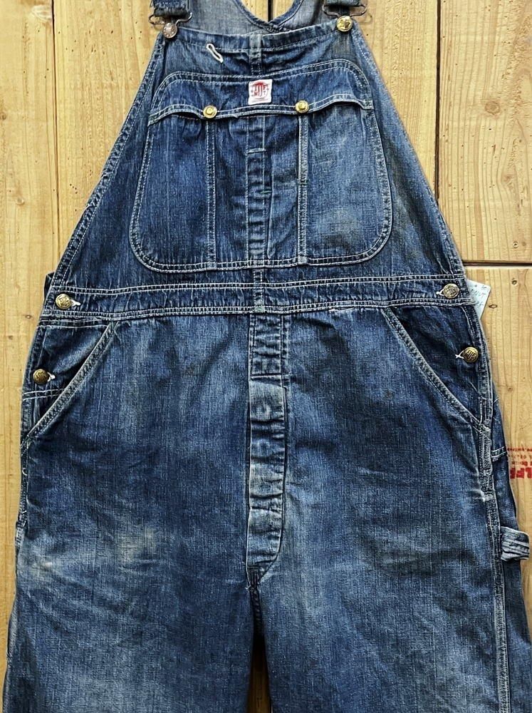 激レア TUFNUT タフナット オーバーオール 60S ビンテージ 古着 W38