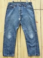  ꡼Х501  LEVIS501 ϥޥ CARE 80S MADE IN USA W34L27 ƹ
