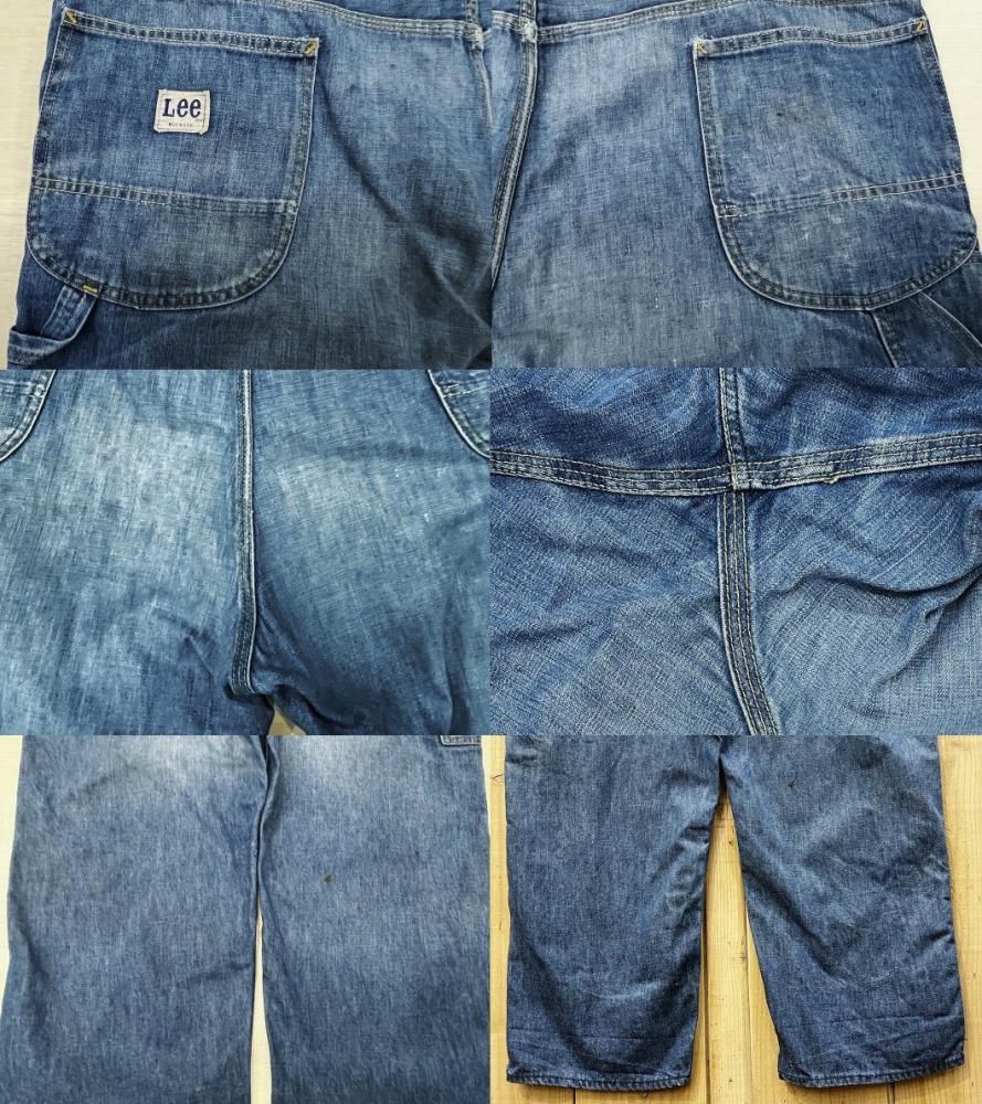 美品 激レア LEEペインターパンツ 古着 イエローステッチ 70S