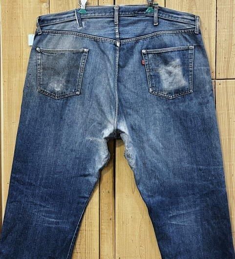 ビンテージ リーバイス501 赤耳 66前期 大きいサイズ 古着 W47 ビンテージ リーバイス501 赤耳 66前期 大きいサイズ 古着 W47