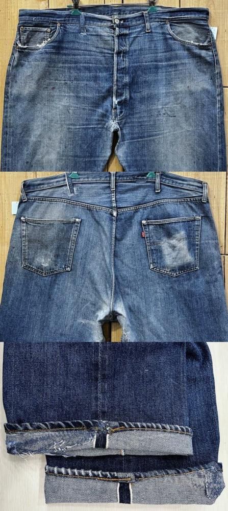 ビンテージ リーバイス501 赤耳 66前期 大きいサイズ 古着 W47 ビンテージ リーバイス501 赤耳 66前期 大きいサイズ 古着 W47
