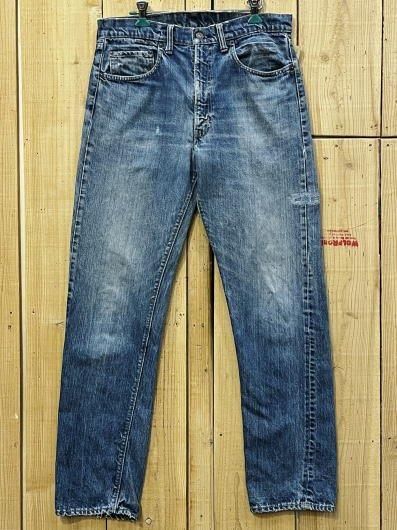 リーバイス505 古着 66前期 激ヒゲ 70S シングルステッチ LEVIS505 W33 