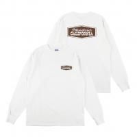 ɥե˥ ۥ磻  󥰥꡼ T Standard California Heavyweight Stadium Logo Long Sleeve T