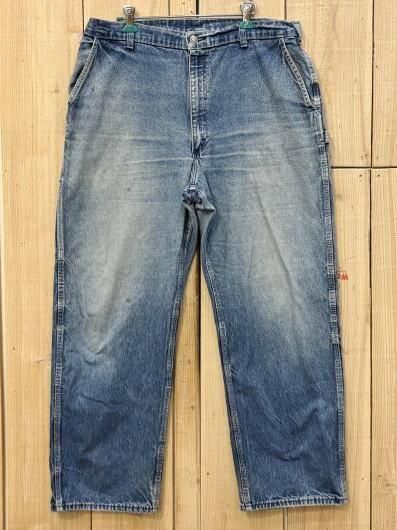 オシュコシュ　ペインターパンツ OSHKOSH オシュコシュ ペインターパンツ 古着 激ヒゲ 80S W35