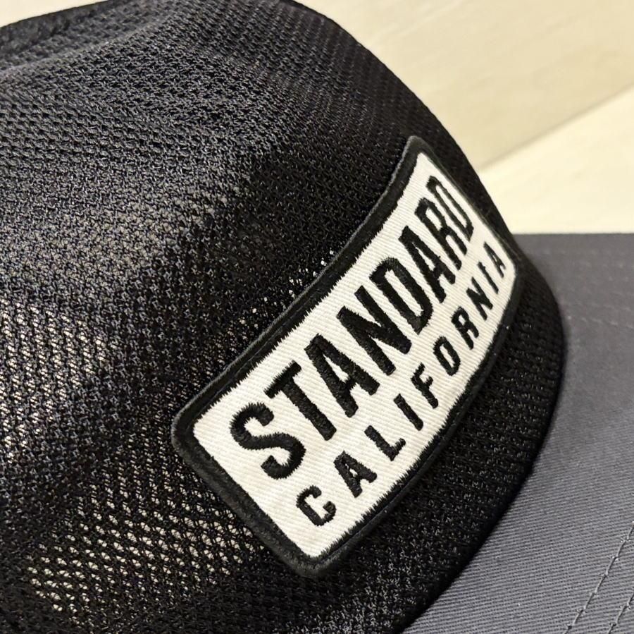 スタンダードカリフォルニア ブラック オールメッシュキャップ