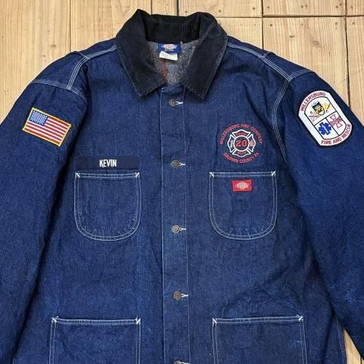 美品 大きいサイズ DICKIES/ディッキーズ 古着 FIREMAN/ファイヤーマン