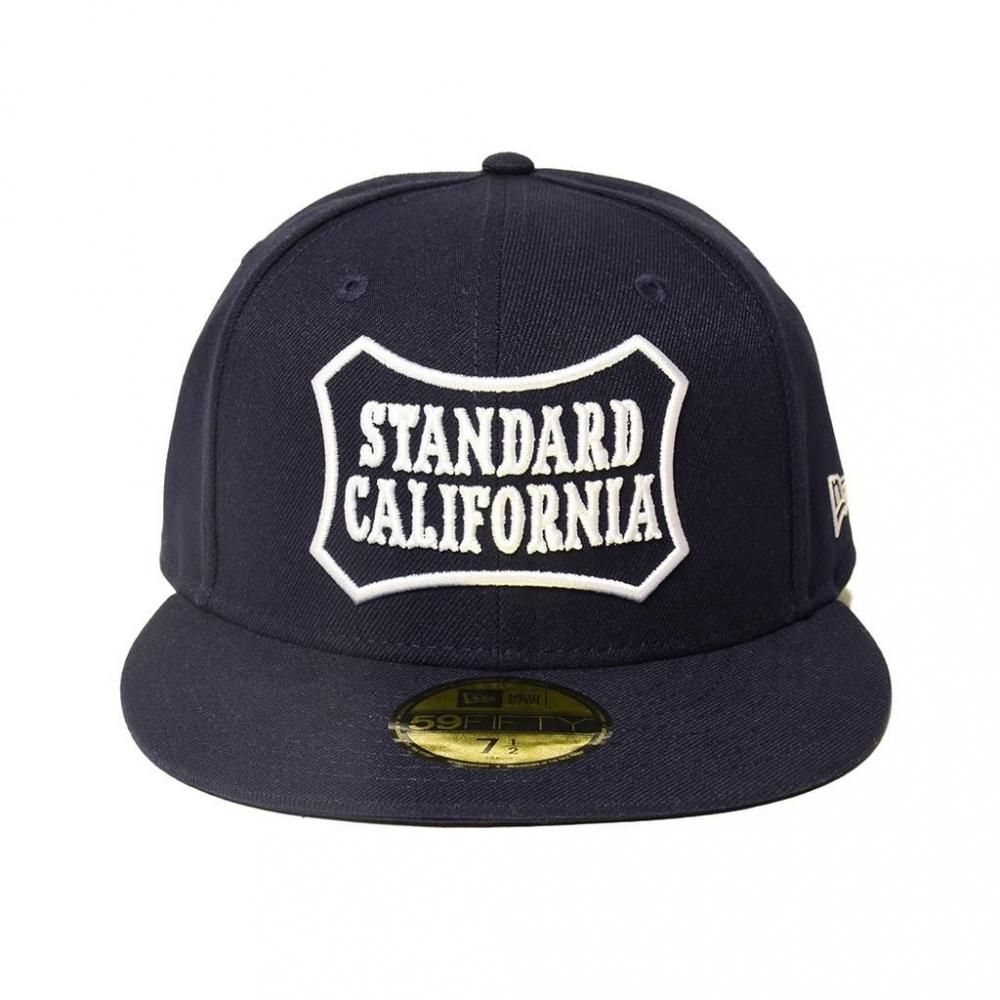 スタンダードカリフォルニア× NEWERA CAP 7 3/8 BROWN 新品 STANDARD CALIFORNIA(スタンダードカリフォルニア)待望の20周年