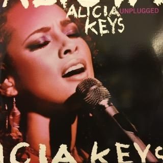 alicia keys レコード　unplugged 2枚組