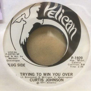 CURTIS JOHNSON/TRYING TO WIN YOU OVER