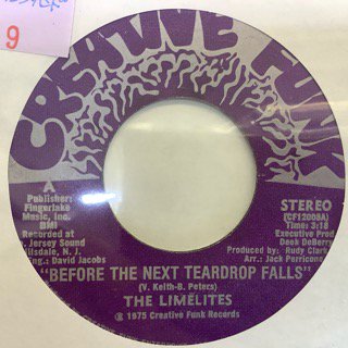 THE LIMELITES/BEFOR THE NEXT TEARDROP FALLS