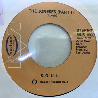 S.O.U.L./THE JONESES (Pt1)