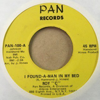 Roy C/I found a man in my bed