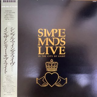 ץޥ/饤֡󡦥ƥ֡饤ȡSIMPLEMINDS/LIVE IN THE CITY OF LIGHT