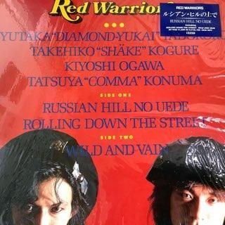 RED WARRIORS「ルシアンヒルの上で」LPレコード - メルカリ