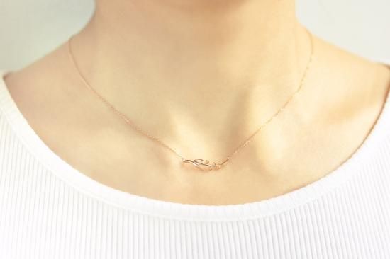 Mimosa ミモザ K10 シトリン ネックレス Mimosa ミモザ K10 シトリン ネックレス