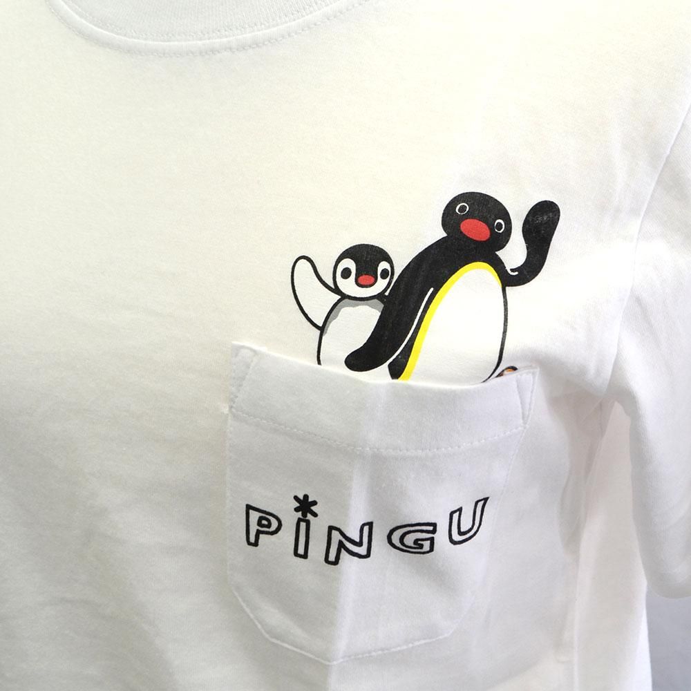 天竺 ポケット付半袖Tシャツ （ホワイト）M PG1182-506 PG
