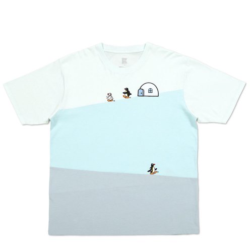 【生産終了品】Tシャツ　（ピングーフレンズ）ブルー　M　018003024　PG
