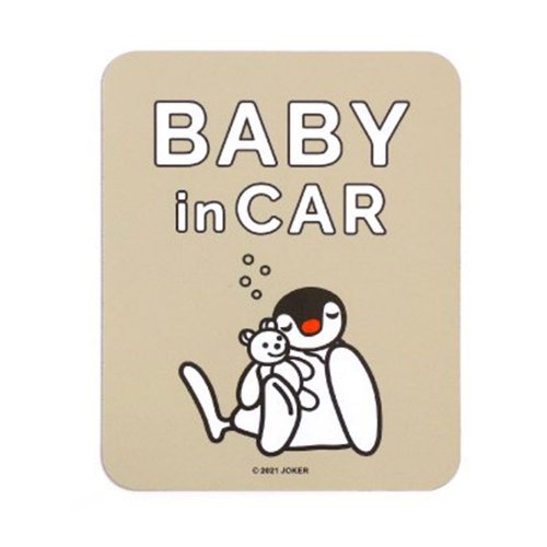 カーマグネット　（BABY IN CAR） 　KPI00001-1　PG