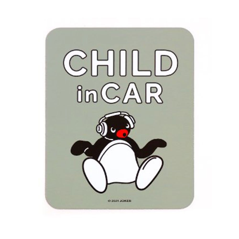  カーマグネット　（CHILD IN CAR）　KPI00001-2　PG グッズ