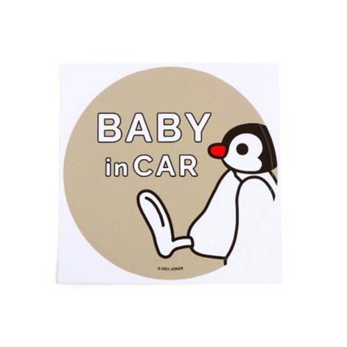 カーステッカー　（BABY IN CAR） 　KPI00002-1　PG