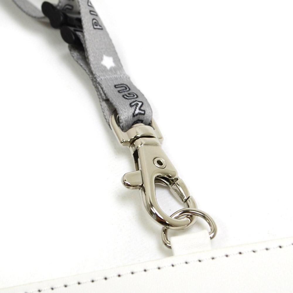Ferragamo★ロゴ ネックストラップ バイカラー パスケース 新品フェラガモ ネックストラップ（Ferragamo☆ロゴ ネック