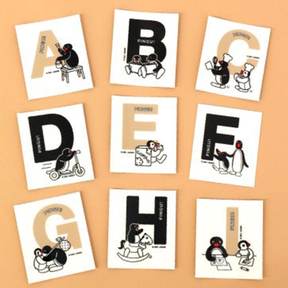 アルファベットシール （A） KPI00013-1 PG - ピングーグッズ公式