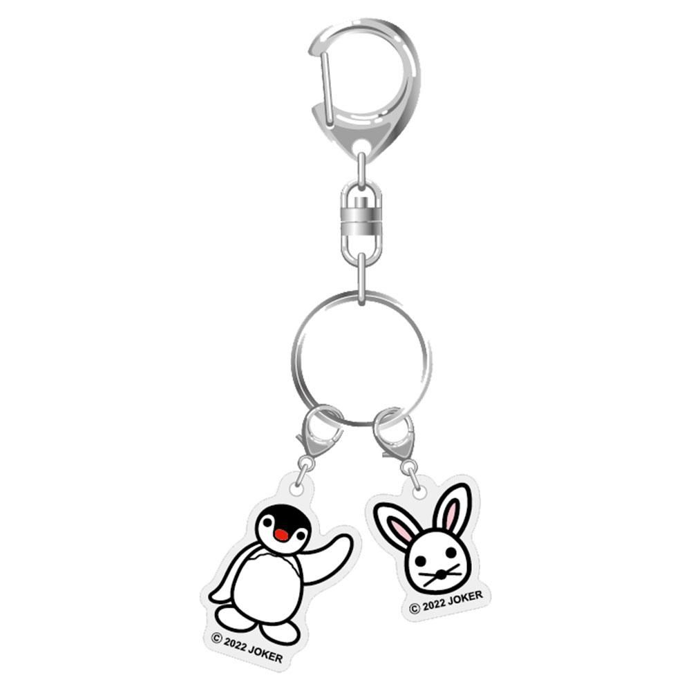2連アクリルキーホルダー (ピンガ) PG47 PG - ピングーグッズ 2連アクリルキーホルダー (ピンガ) PG47 PG - ピングーグッズ