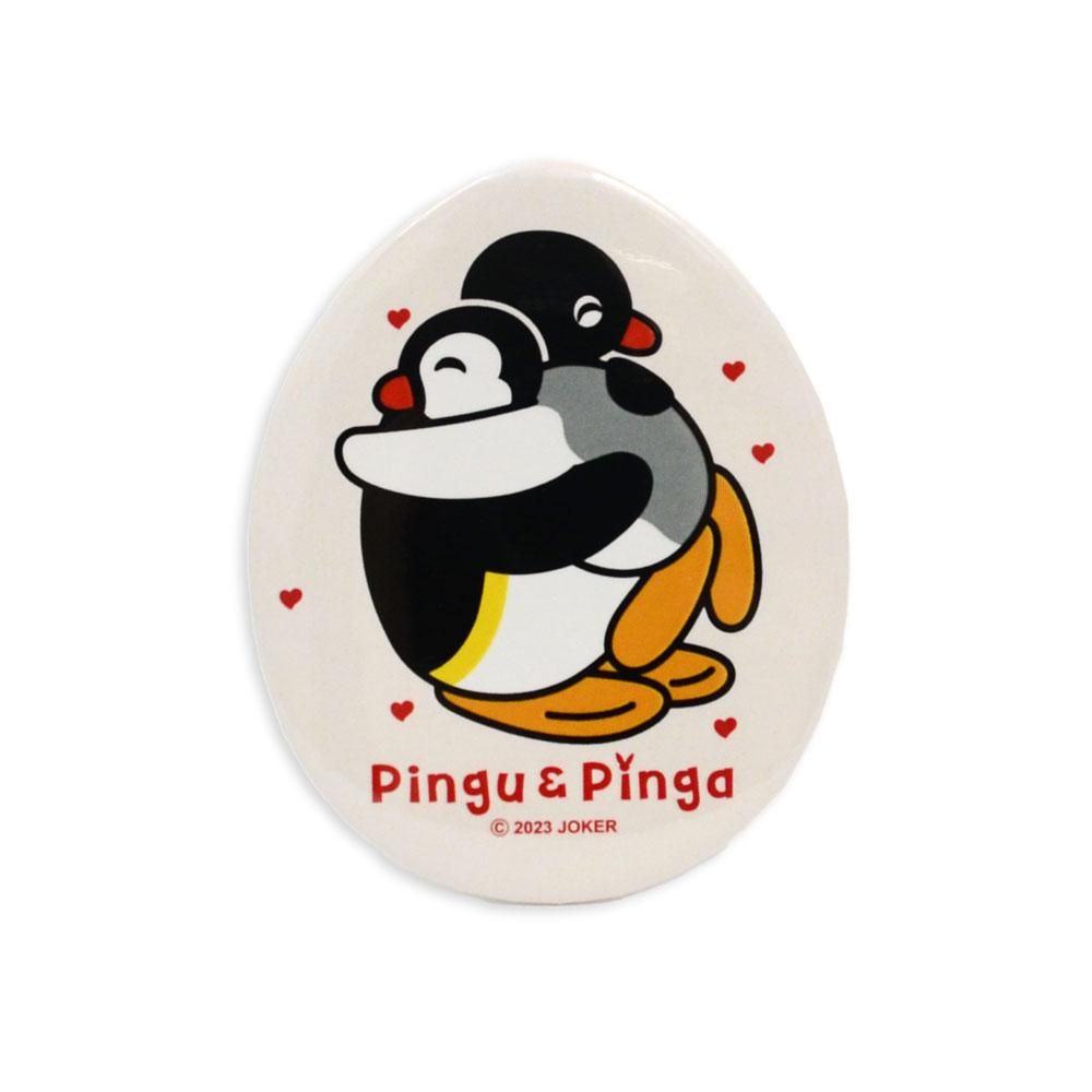 たまご型缶バッジ（D）PG60 PG - ピングーグッズ公式オンライン