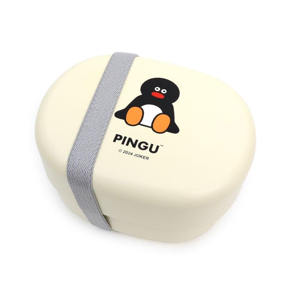 PINGU×松本セイジ オーバルランチBOX （アイボリー） PSLW-7317