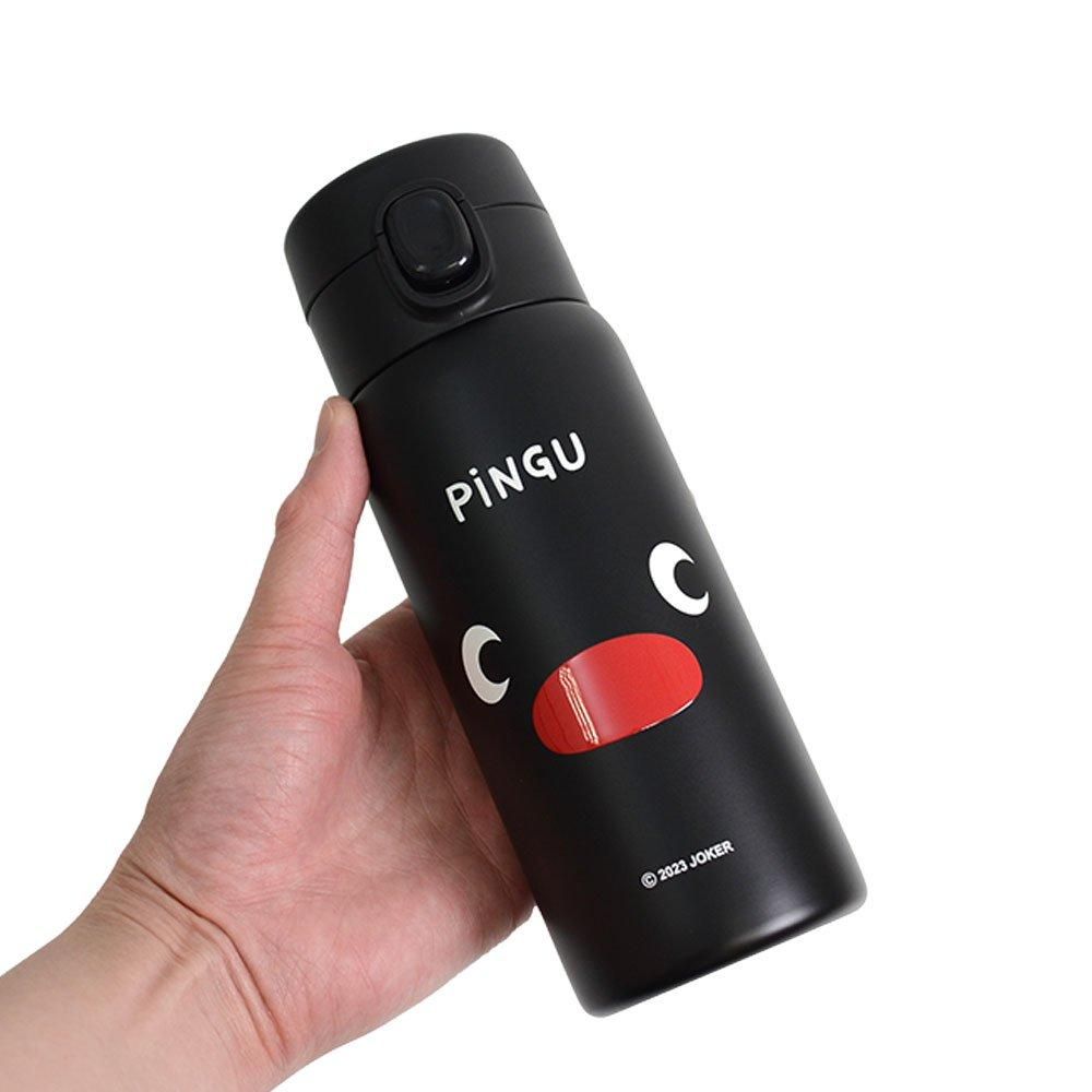 【稀少品】Pingu ステンレスランチジャー　お・べ・ん・と　未使用品　ピングー 稀少品】Pingu ステンレスランチジャー お・べ・ん・と 未使用品