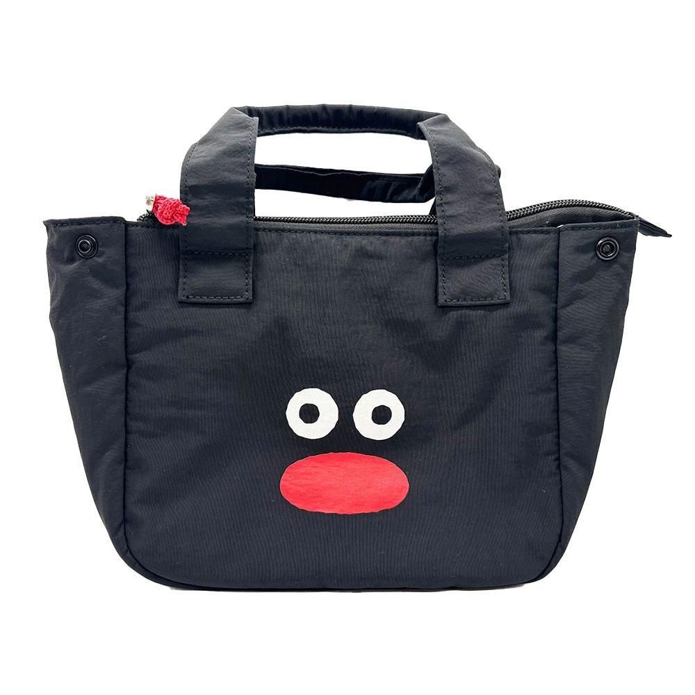 PINGU×松本セイジ】ナイロン保冷ランチバッグ （ブラック） pslw