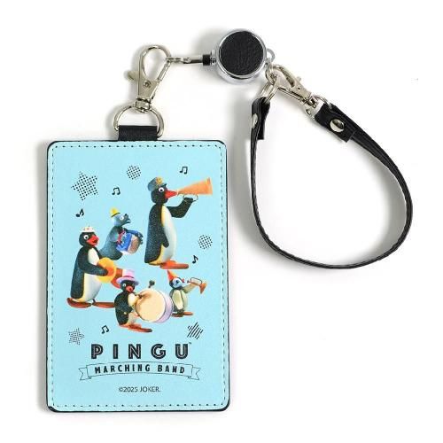 <img class='new_mark_img1' src='https://img.shop-pro.jp/img/new/icons11.gif' style='border:none;display:inline;margin:0px;padding:0px;width:auto;' />リール付きパスケース（マーチングバンド）ブルー×ブラック　PG