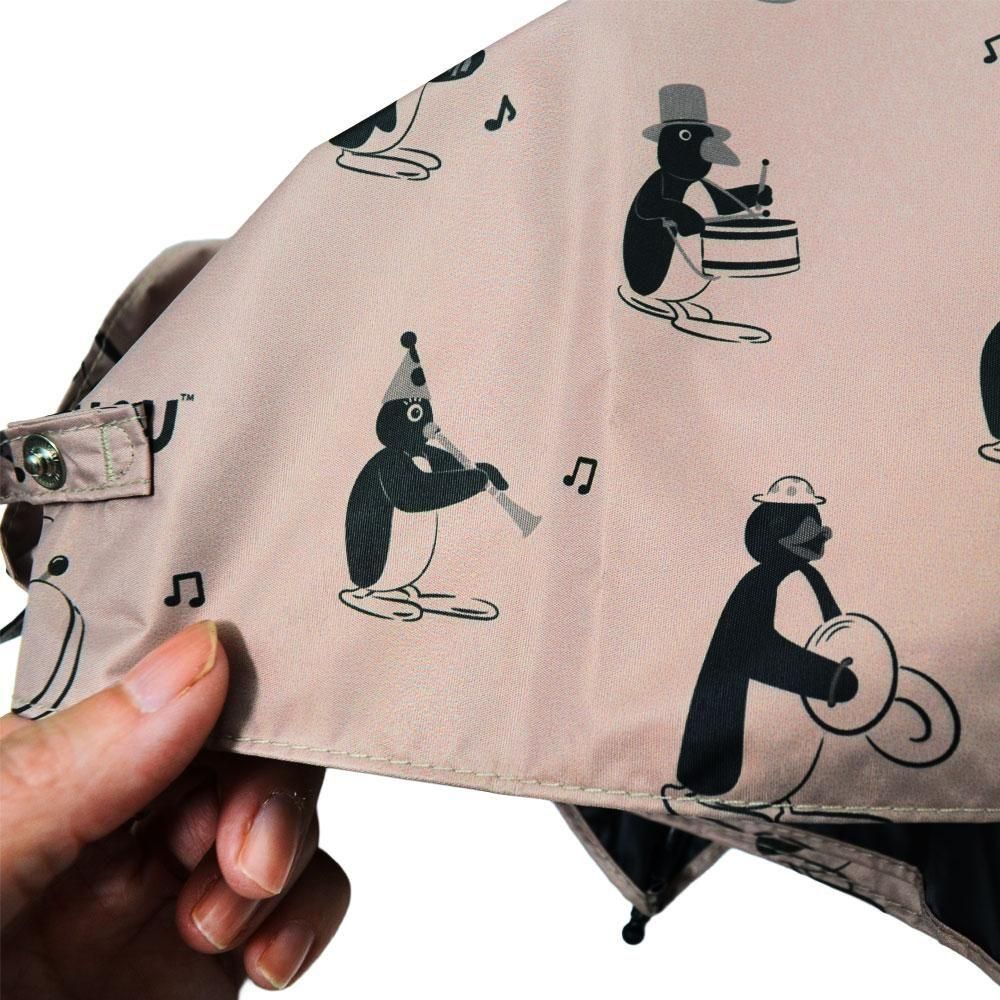 晴雨兼用折りたたみ傘（マーチングバンド）ベージュ PG - ピングー