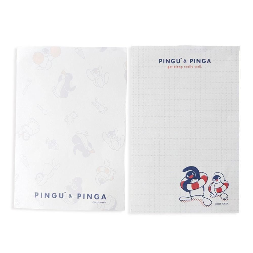 ピングー <img class='new_mark_img1' src='https://img.shop-pro.jp/img/new/icons11.gif' style='border:none;display:inline;margin:0px;padding:0px;width:auto;' />A6メモ (ピングー&ピンガ) PG1 PG