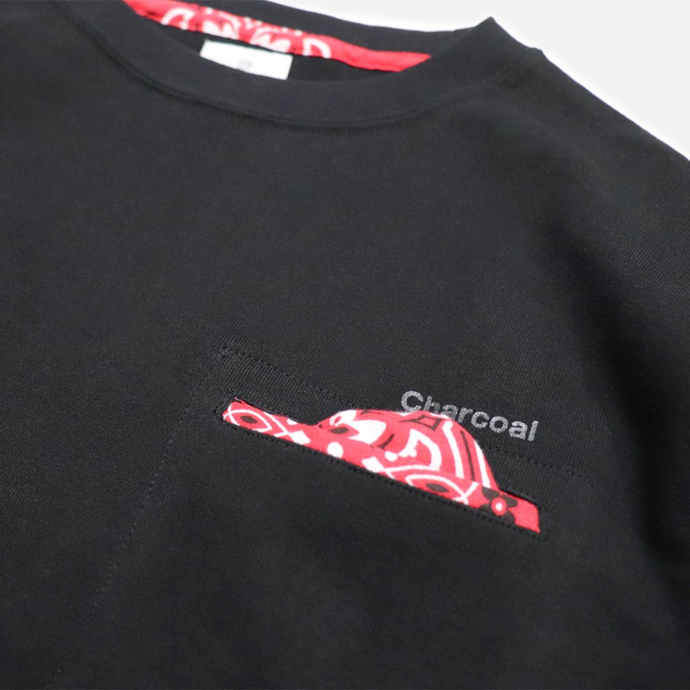 OC 29 Bandana L/S , ORIGINAL Charcoal, T-Shirt, SweatL/S, NO.19-27-1-001