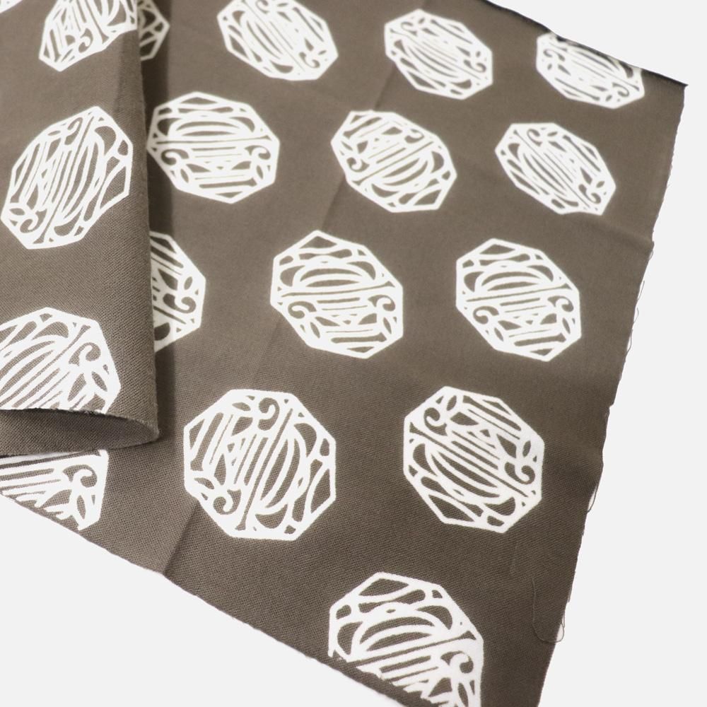 Octagon Tenugui , ORIGINAL Charcoal, Bandana / Neck Wear, NO.18-29-3-003
